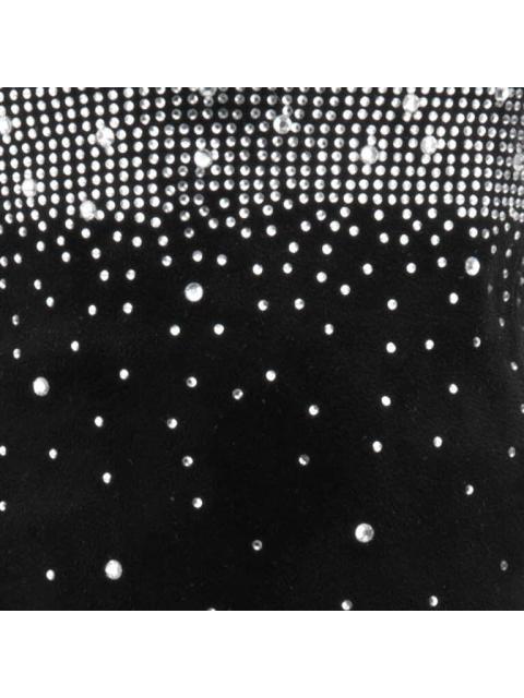 BOTA EXTRALARGA STRETCH CON PEDRERIA NEGRO BELINDA PEREGRIN - Image 6