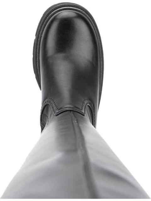 BOTA EXTRA LARGA STRETCH NEGRO TIERRA BENDITA - Image 3