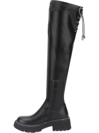 BOTA EXTRA LARGA STRETCH NEGRO TIERRA BENDITA - Image 5