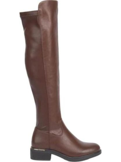 BOTA EXTRALARGA STRETCH CAFE TIERRA BENDITA