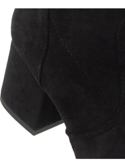 BOTA EXTRALARGA TACON ANCHO NEGRO YAELI - Image 7