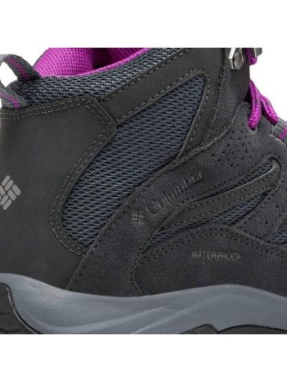 BOTA HIKER CRESTWOOD MID WATERPROOF NEGRO COLUMBIA - Image 5