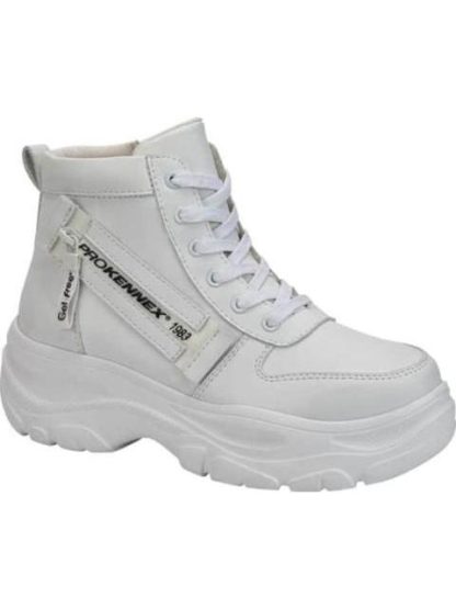 BOTA HIKER CON PLATAFORMA BLANCO PROKENNEX - Image 2