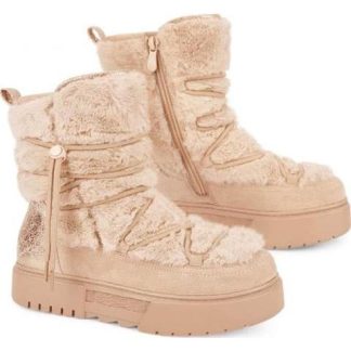 BOTA INVERNAL PELUCHE BEIGE BELINDA PEREGRIN