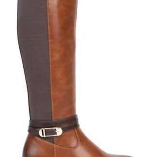BOTA LARGA CON HEBILLA COGNAC TIERRA BENDITA
