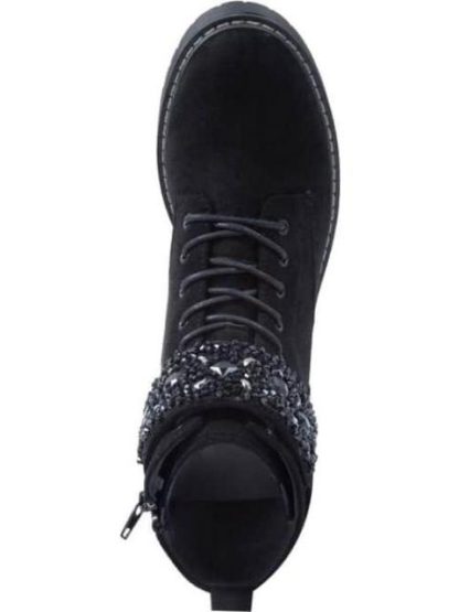 BOTA MILITAR CON PEDRERIA NEGRO GOODYEAR - Image 3