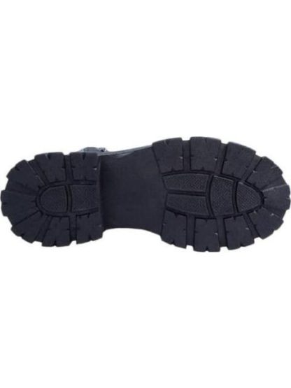 BOTA MILITAR TIRAS CON PIEDRAS NEGRO TIERRA BENDITA - Image 4