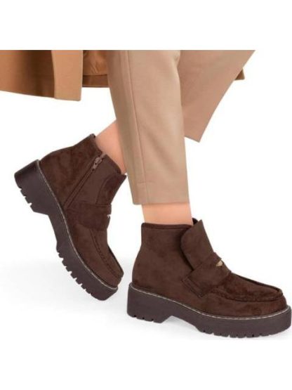 BOTA MOCASIN SUELA TRACK CAFE VI LINE
