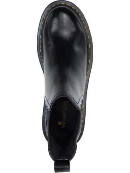 BOTA DE PIEL NEGRO VICENZA - Image 3