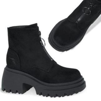 BOTA SUELA CHUNKY NEGRO GOODYEAR