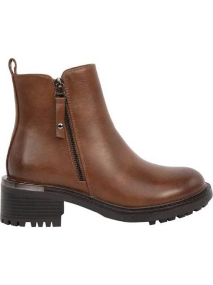 BOTA SUELA TRACK COGNAC GOODYEAR