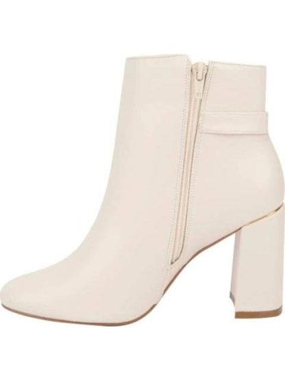 BOTA TACON ANCHO BEIGE/HUESO YAELI FASHION - Image 5