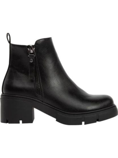 BOTA TACON ANCHO NEGRO TIERRA BENDITA