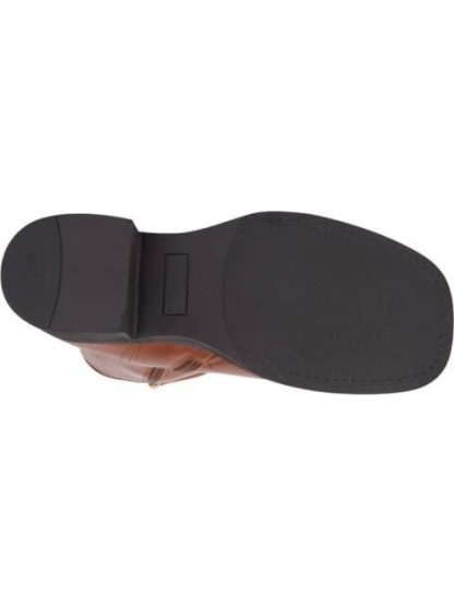 BOTA TACON BAJO HEBILLAS COGNAC GOODYEAR - Image 3