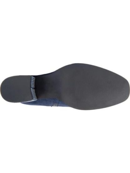 BOTA TACON CON PEDRERIA AZUL MARINO YAELI - Image 4