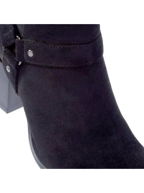 BOTA TACON CUADRADO NEGRO TIERRA BENDITA - Image 5