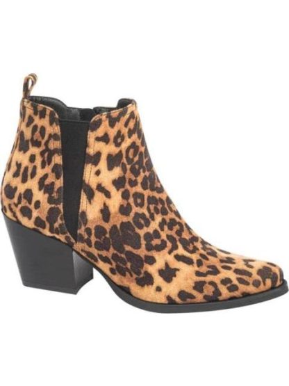 BOTA TEXANA ANIMAL PRINT CAMEL TIERRA BENDITA - Image 3