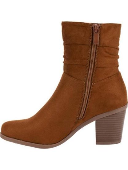 BOTA TEXANA ANTE CON ARRUGA CAMEL TIERRA BENDITA - Image 5