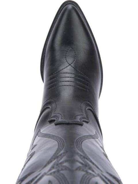 BOTA TEXANA BORDADA NEGRO TIERRA BENDITA DELUXE - Image 3