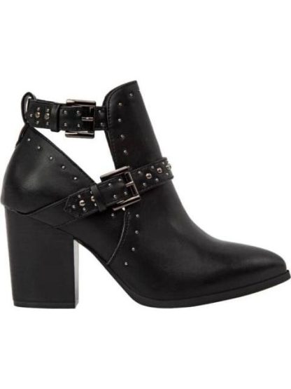 BOTA TEXANA CON ESTOPEROLES NEGRO TIERRA BENDITA