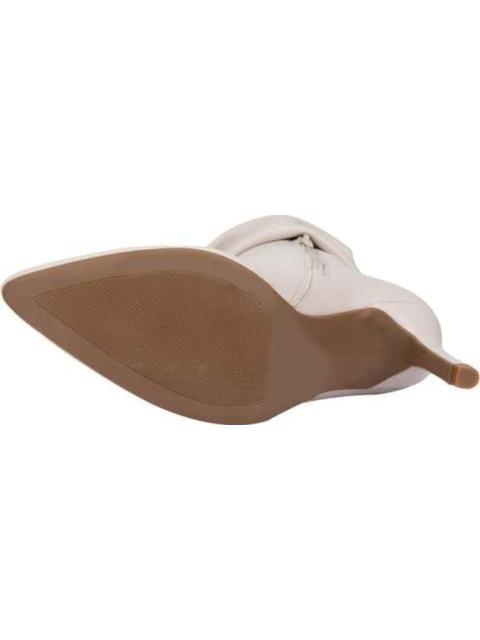 BOTA TUBO CON ARRUGA BEIGE/HUESO YAELI - Image 4