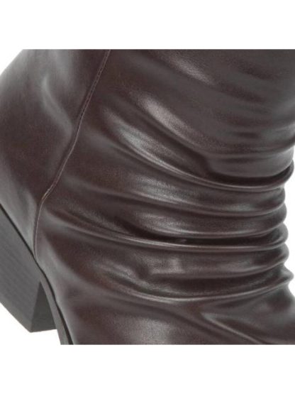 BOTA VAQUERA ARRUGA TACON BAJO CAFE TIERRA BENDITA - Image 7