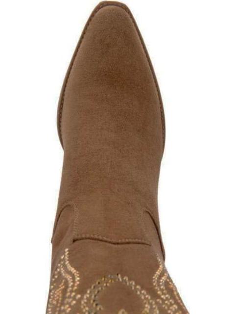 BOTA VAQUERA CON PEDRERIA CAMEL TIERRA BENDITA - Image 4