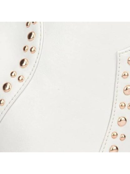 BOTA VAQUERA TACON ALTO BLANCO THALIA SODI - Image 7