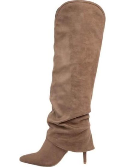 BOTA VESTIR ARRUGA EN TUBO TAUPE BELINDA PEREGRIN - Image 6