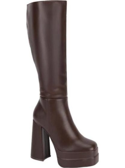 BOTA VESTIR DOBLE PLATAFORMA CAFE ABUSIVA - Image 3