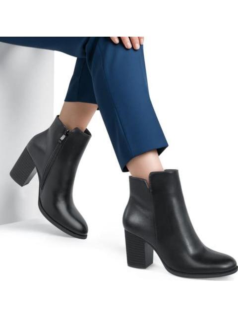 BOTA VESTIR TACON ANCHO NEGRO TIERRA BENDITA