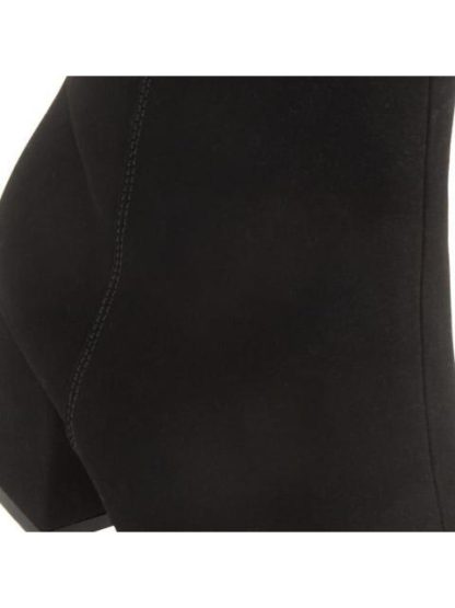 BOTA VESTIR TACON ANCHO NEGRO YAELI FASHION - Image 6