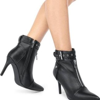 BOTA VESTIR TACON DELGADO NEGRO THALIA SODI
