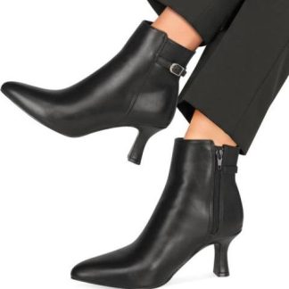 BOTA VESTIR TACON DELGADO NEGRO YAELI