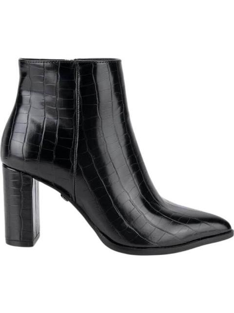 BOTA VESTIR TIPO CROCO NEGRO THALIA SODI