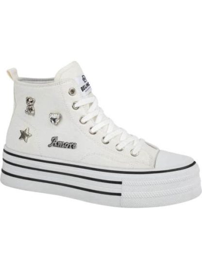 BOTA VULCANIZADO BLANCO BELINDA PEREGRIN - Image 2