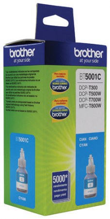 TANQUE DE TINTA BROTHER BT5001C CYAN 5000 PAGINAS - Image 4