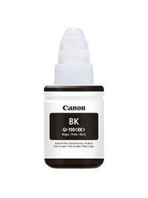 BOTELLA TINTA GI-190 NEGRA PARA PIXMA G110 0 G2100 G3100 70ML