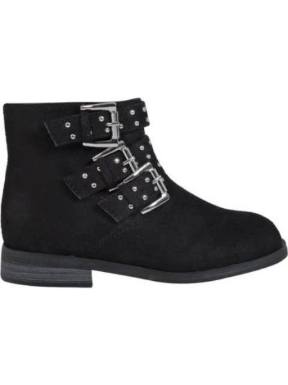 BOTIN CON HEBILLAS NEGRO VIVIS SHOES KIDS
