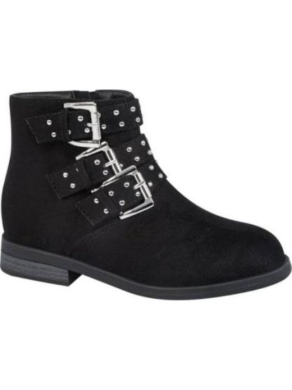 BOTIN CON HEBILLAS NEGRO VIVIS SHOES KIDS - Image 2