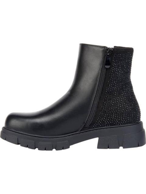 BOTIN CON PEDRERIA NEGRO VIVIS SHOES KIDS - Image 5