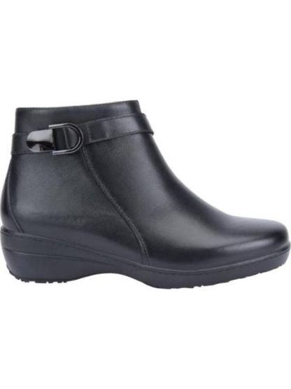 BOTIN DE PIEL NEGRO SCHATZ COMFORT FLEX