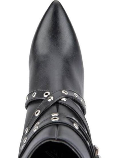 BOTIN EFECTO PIEL NEGRO YAELI FASHION - Image 3