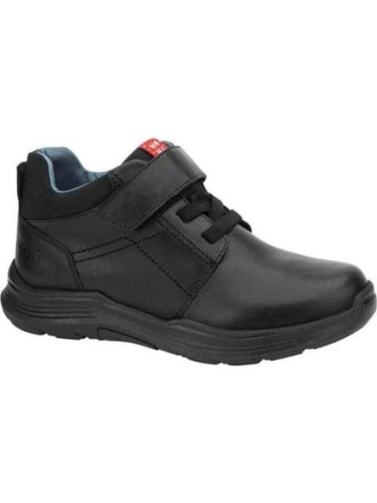 BOTIN ESCOLAR DE PIEL NEGRO VAVITO