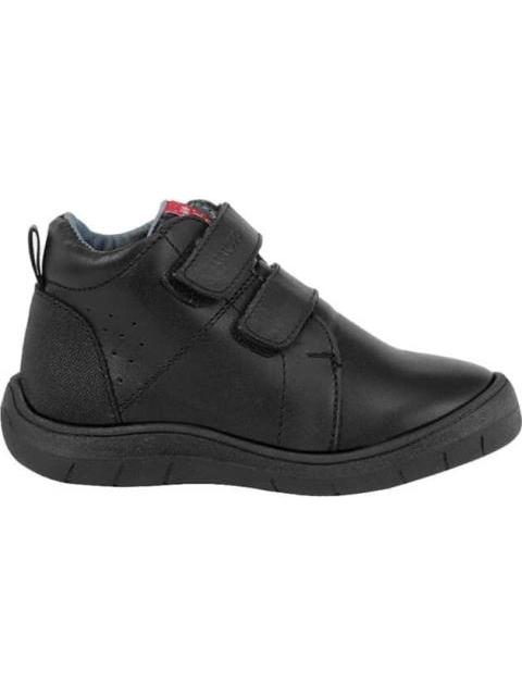 BOTIN ESCOLAR DE PIEL NEGRO VAVITO