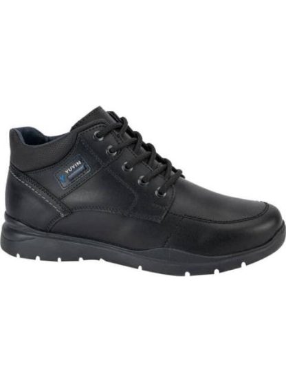 BOTIN ESCOLAR DE PIEL NEGRO YU YIN - Image 2