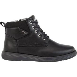 BOTIN ESCOLAR DE PIEL NEGRO ZAPATOS CHABELO