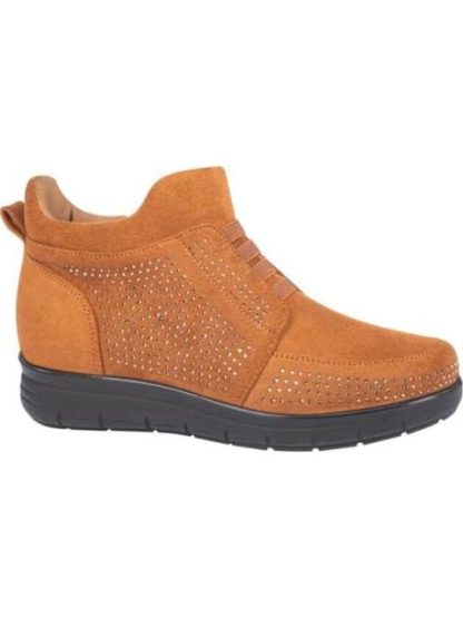 BOTIN GAMUZA CAMEL SHOSH CONFORT - Image 2