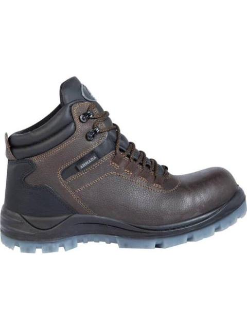 BOTIN INDUSTRIAL CASCO DE SEGURIDAD CAFE ARMADA