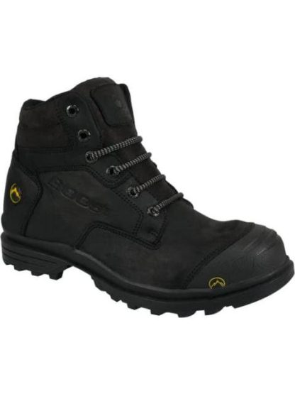 BOTIN INDUSTRIAL CASCO DE SEGURIDAD NEGRO BOOST